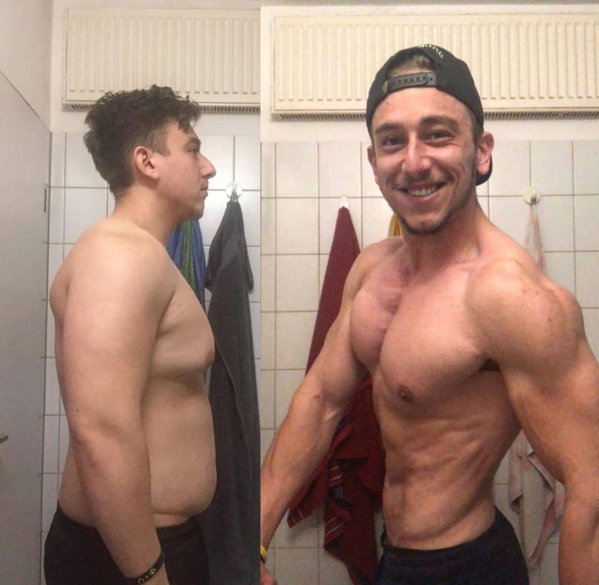 Vorher/Nachher Transformation — Team Madsen Klient