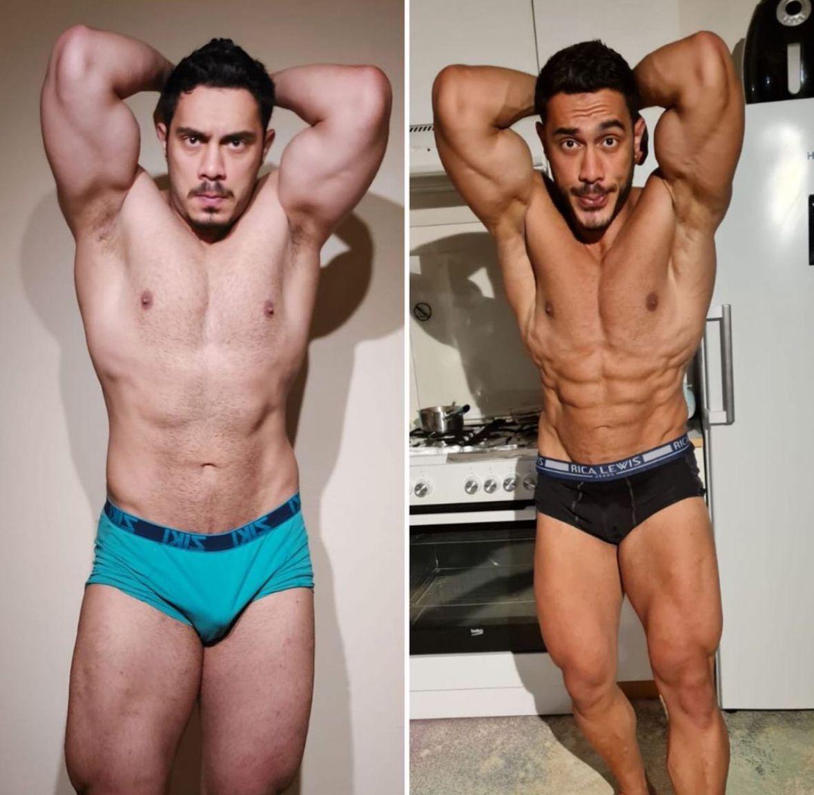 Vorher/Nachher Transformation — Team Madsen Klient