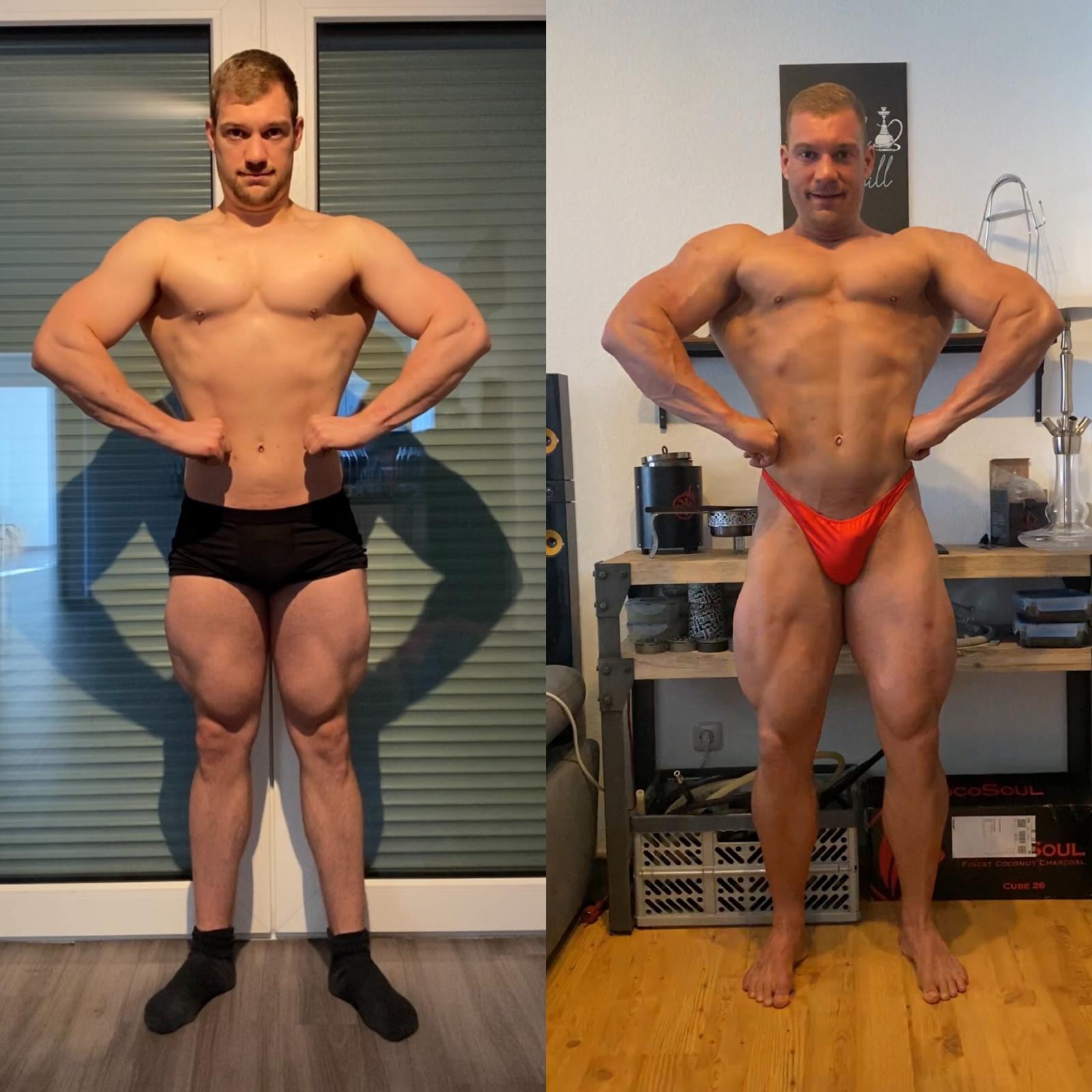 Vorher/Nachher Transformation — Team Madsen Klient