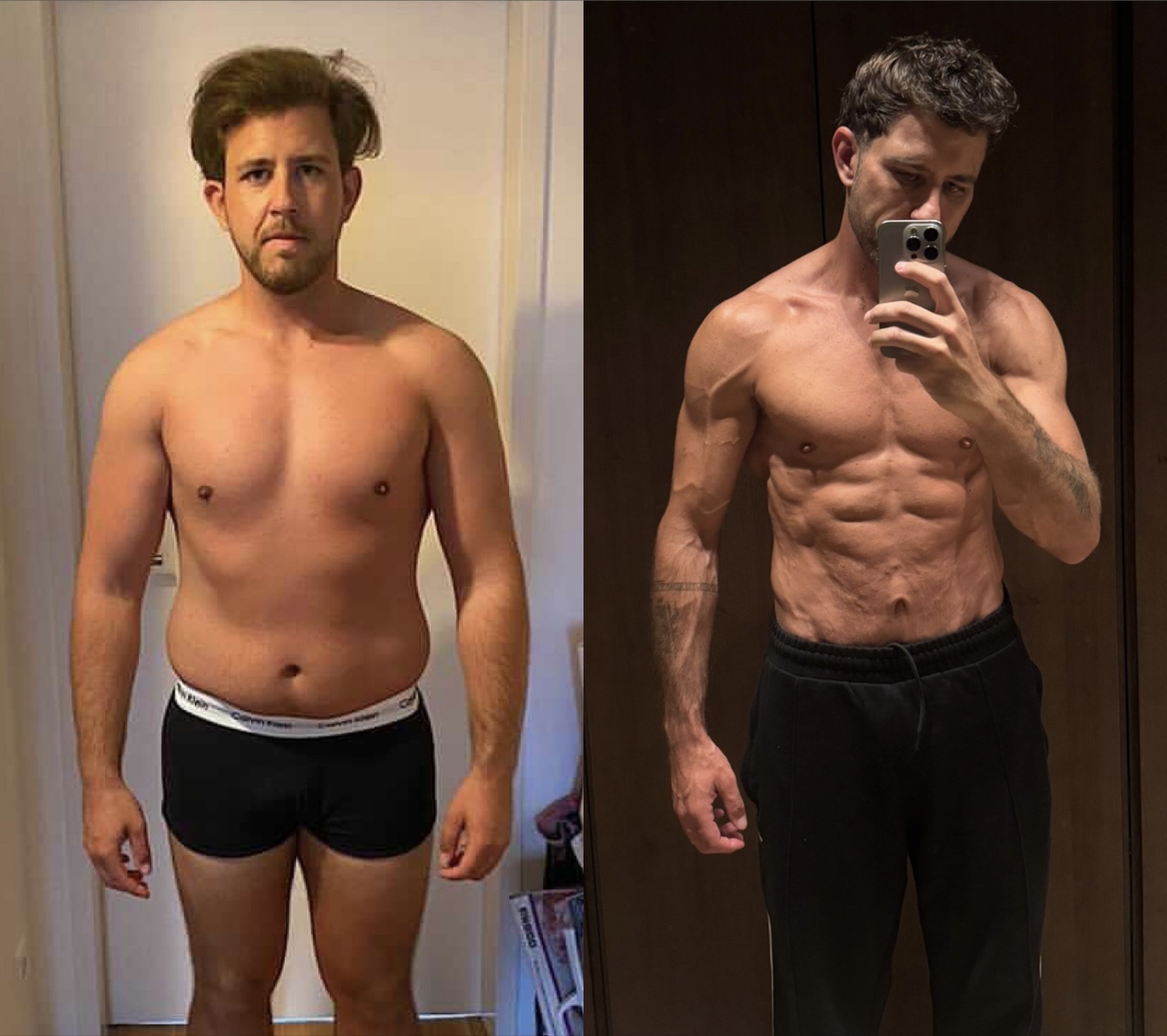 Lifestyle Transformation — Vorher/Nachher